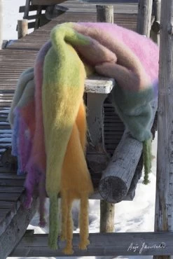 Dekohaus Verkauf 19 BonBon Mohairdecke, 130 X 180 Cm