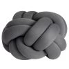Design House Stockholm Knot Kissen, XL, Grau -Dekohaus Verkauf DHS21 knotxl1 SM