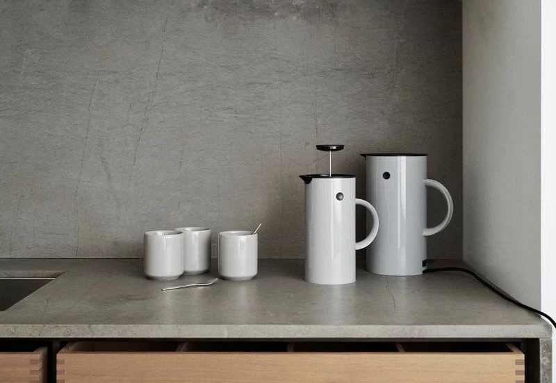 Stelton EM Press Kaffeezubereiter, Weiß – Bild 4
