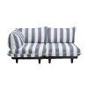 Fatboy Paletti Sofa, 2 Module, Links, Ozeanblau Gestreift -Dekohaus Verkauf FATBOY Paletti desert FO104342 kb