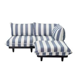 Fatboy Paletti Sofaset, 3 Module, Rechts, Ozeanblau Gestreift