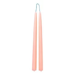 Ferm LIVING Dipped Kerze, 2 Stück, 2,2 cm, Zartrosa