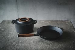 Fiskars Gusseisen-Bratpfanne Norden, 26 Cm -Dekohaus Verkauf Fiskars Norden Frying pan 24cm Pot 4L 1026568 1026565