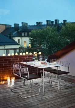 High Tech Chair, Feuerverzinkter Stahl -Dekohaus Verkauf Grythyttan High tech serien laminat vit 1 scaled 1