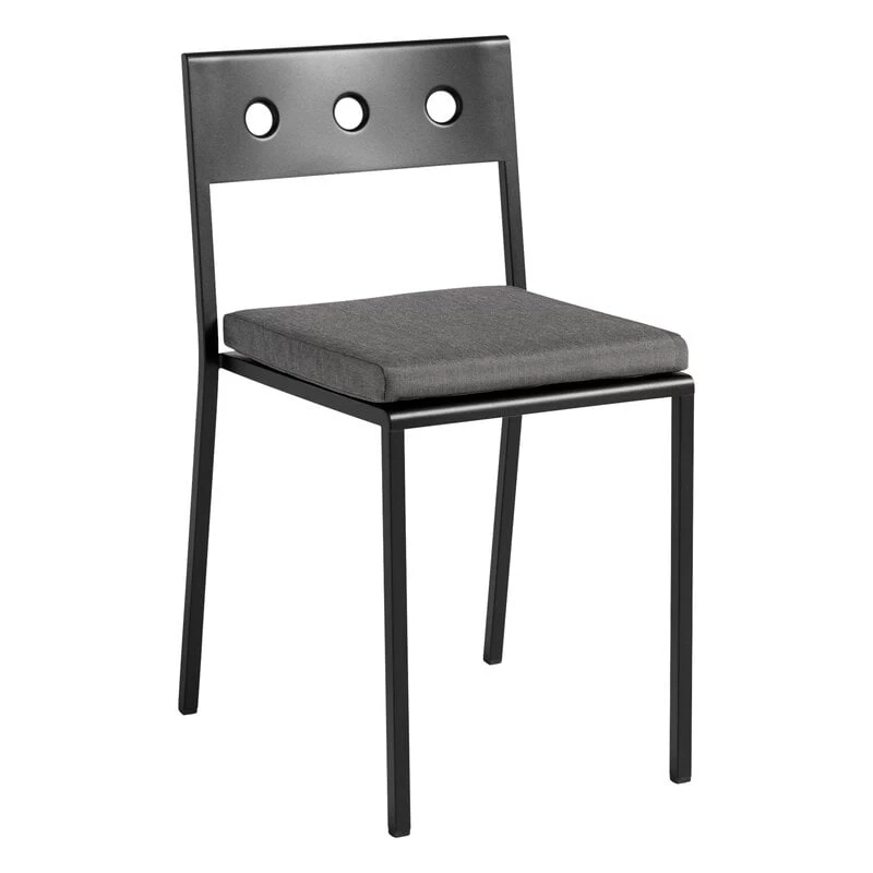 Hay Balcony Sitzkissen, Schwarzer Pfeffer 4 Hay Balcony Sitzkissen, Schwarzer Pfeffer – Bild 2