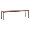 Hay Balcony Bank, 165,5 cm, Iron Red -Dekohaus Verkauf HA9439761309000 Balcony Bench L1655xW35xH46 iron red