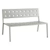 Hay Balcony Loungebank, 113,5 x 69 cm, Wüstengrün -Dekohaus Verkauf HAY Balcony Lounge Bench 1135 desert green powder coated steel