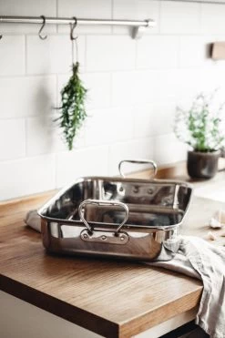 Heirol Servire Pro Bräter, Stahl -Dekohaus Verkauf HRL86550 6 EE