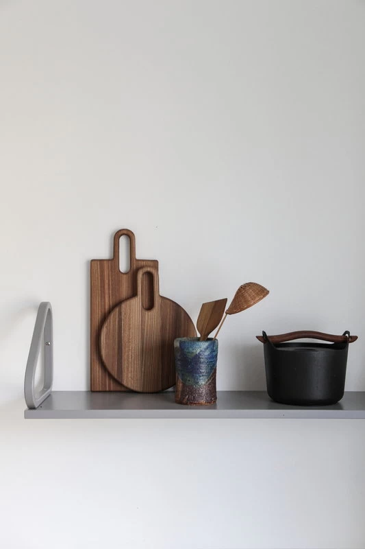 Halikko Schneidebrett, Rund, Ulme 7 Halikko Schneidebrett, Rund, Ulme – Bild 5