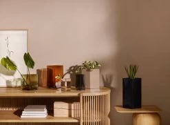 Iittala Ruutu Keramikvase, 330 Mm, Schwarz -Dekohaus Verkauf Iittala 2020 Ruutu 02