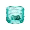 Iittala Kastehelmi Teelichthalter, 64 mm, Wassergrün -Dekohaus Verkauf Iittala Kastehelmivotive watergreen