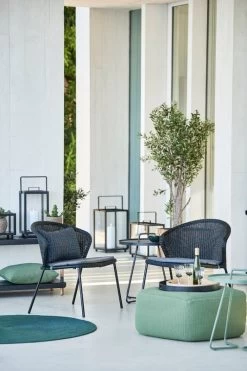 Lighthouse Laterne, Groß, Dunkelgrau -Dekohaus Verkauf Lean lounge chair2C divine footstool 1