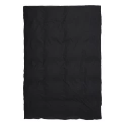 Pure Poplin Bettbezug, Schwarz