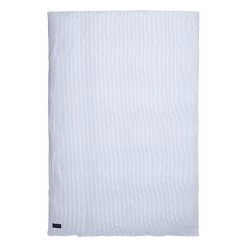 Wall Street Oxford Bettbezug, Weiß Gestreift