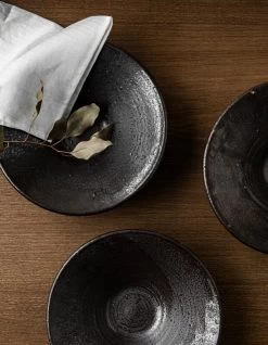 Menu Byasa Leinenserviette 45 X 45 Cm, Naturweiß -Dekohaus Verkauf MENU Byasa Napkin Triptych Bowl 2