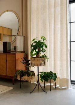 Menu Umanoff Pflanzgefäß, 69 Cm, Schwarz – Rattan -Dekohaus Verkauf MENU Planters10