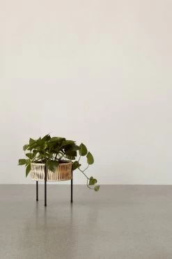 Menu Umanoff Pflanzgefäß, 27 Cm, Schwarz – Rattan -Dekohaus Verkauf MENU Planters 5