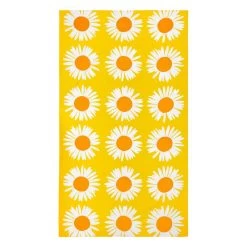 Marimekko Auringonkukka Tischdecke, 135 X 280 Cm, Gelb - Weiß
