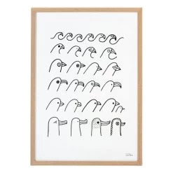 Iittala OTC Kunstposter, Birdhouse