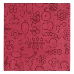 Iittala OTC Frutta Papierserviette, 33 cm, Rot
