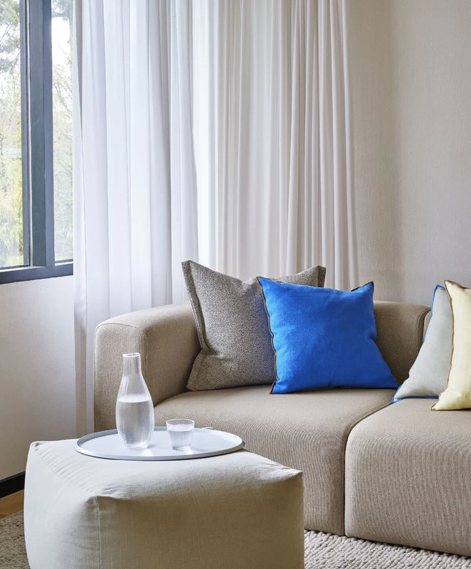 Hay Outline Kissen, 50 X 50 Cm, Persisch Blau – Bild 6