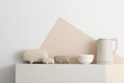 Primordial Animal, XL, Warmes Hellgrau -Dekohaus Verkauf Primordials Neutral Tone Horisontal