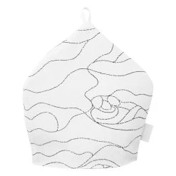 Rakkauden Meri Teewärmer, Weiß - Schwarz