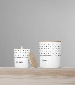 Skandinavisk Duftkerze Mit Deckel, LEMPI, Klein -Dekohaus Verkauf SKANDINAVISK styling 20205 LEMPI 65g 2