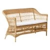 Charlot 2-Sitzer-Sofa, Natur – Weiß -Dekohaus Verkauf SS9290U 9290CY101 Sika design Charlot 2 seater alu natural ee