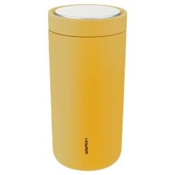 Stelton To Go Click Thermobecher, 0,4 l, Zartes Mohngelb