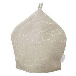 Rakkauden Meri Teewärmer, Beige – Weiß