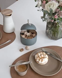 Klong Blad Gefäß, Klein, Grau -Dekohaus Verkauf Small Storage Design Stories x Kasia Rutkowiak 2