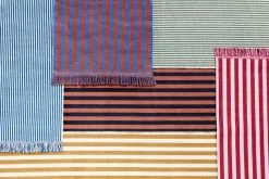 Hay Stripes And Stripes Teppich, 65 X 300 Cm, Navy Cacao -Dekohaus Verkauf Stripes and stripes family 03 3