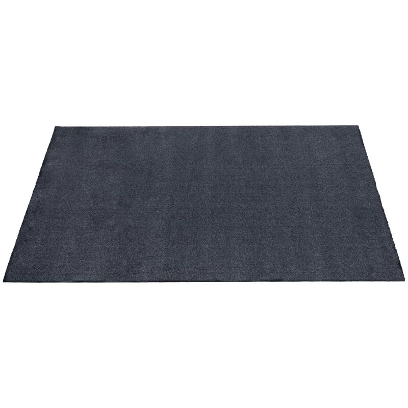 Einfarbiger Uni Teppich, 90 x 130 Cm, Grau – Bild 4