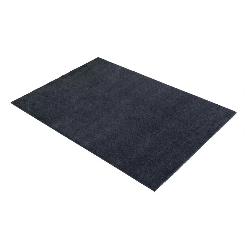 Einfarbiger Uni Teppich, 90 x 130 Cm, Grau – Bild 3
