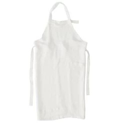 Schürze Aus Leinen, Porzellan