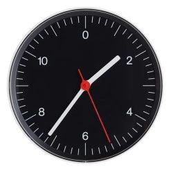 Hay Wall Clock Wanduhr, Schwarz