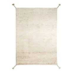 Uni Teppich, Elfenbeinweiß