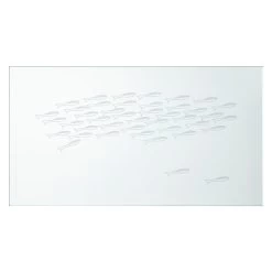 Baltic Herrings, Glaskunstwerk, Groß