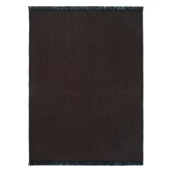 Ferm LIVING Herringbone Decke, Dark Coffee
