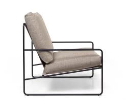 Ferm LIVING Desert 1-Sitzer, Schwarz - Dunkles Sandbeige, Dolce -Dekohaus Verkauf fermLIVING SS22 DesertSofa 1seater BlackDarkSand 1104265433 pack 2