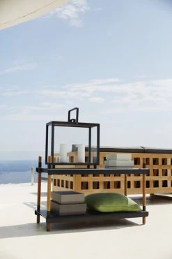 Frame Regal, Niedrig, Teakholz – Aluminium -Dekohaus Verkauf frame 31