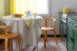 Villiyrtit Händehandtuch, Gelb - Leinen -Dekohaus Verkauf lapuankankurit paussi towel and villiyrtit tablecloth blanket and towel linen yellow 3