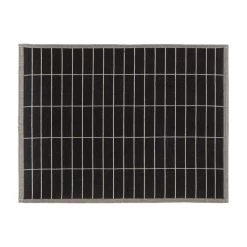 Marimekko Pieni Tiiliskivi Tischset, Graphitgrau - Beige