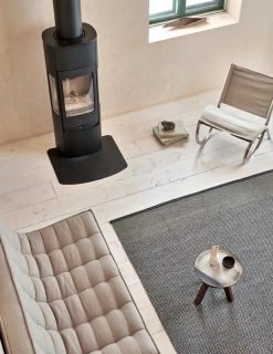 Edit Teppich, 140 X 200 Cm, Schwarz -Dekohaus Verkauf pappelina edit black livingroom2 creative